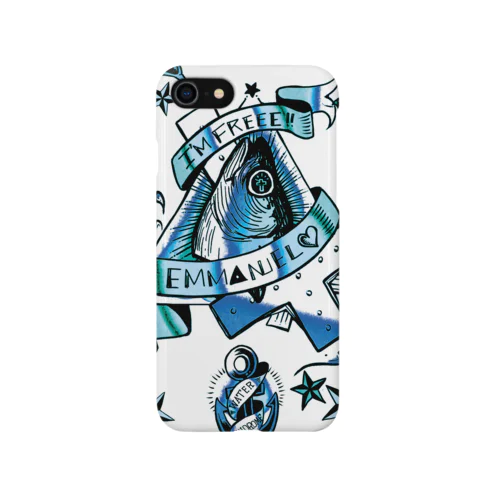 Ｓ▲Ｂ▲ｔＯ（oldschool_B） iPhone Smartphone Case