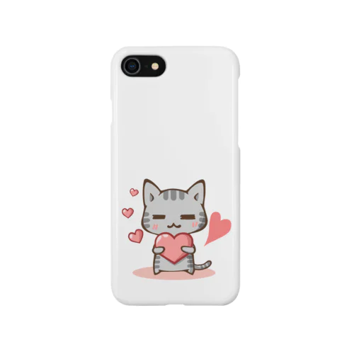 くつろぎ猫（ハート） Smartphone Case