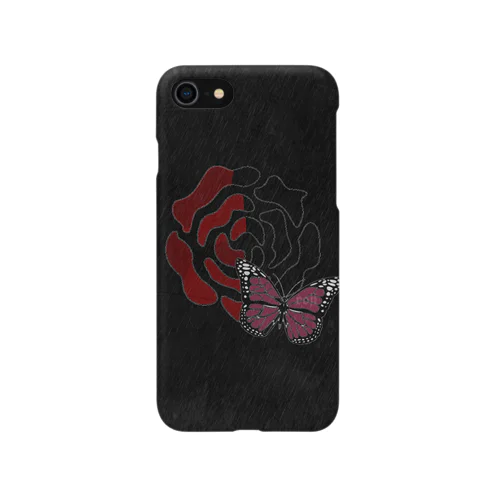 チョウチョトバラ 🥀 iPhone Smartphone Case