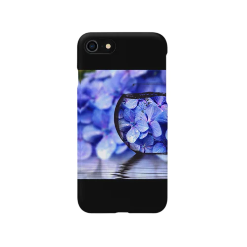 季節はずれな紫陽花 iPhone Smartphone Case