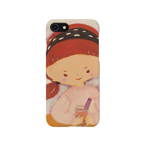小春日和のタピミルちゃん。 iPhone Smartphone Case