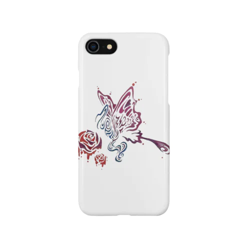 むの蝶々 iPhone Smartphone Case