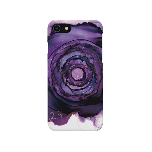紫の妖精-Vaily- A iPhone Smartphone Case