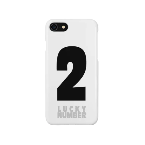 あなたのラッキーナンバー[2] iPhone Smartphone Case