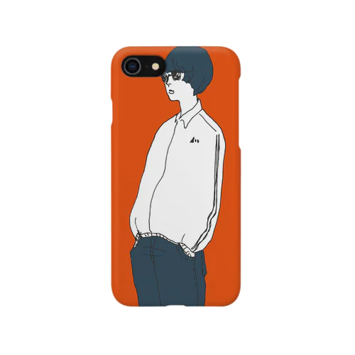 boy_orange iPhone Smartphone Case