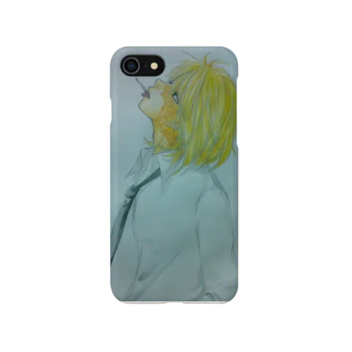 祈りの煙を空へ iPhone Smartphone Case