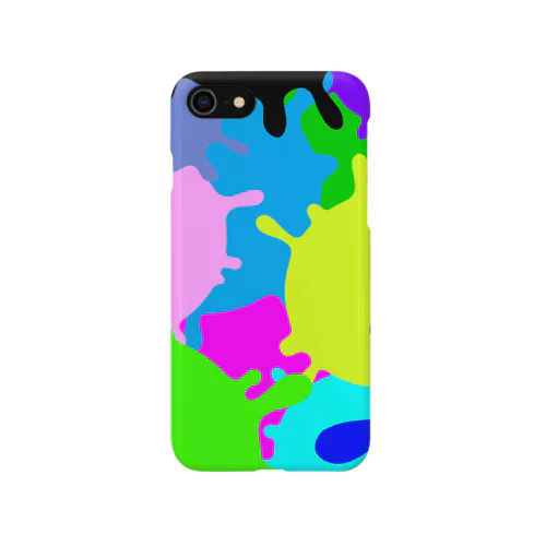 カラフル　スミー柄 iPhone Smartphone Case