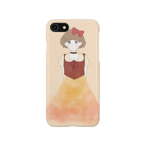 ふんわりガール iPhone Smartphone Case