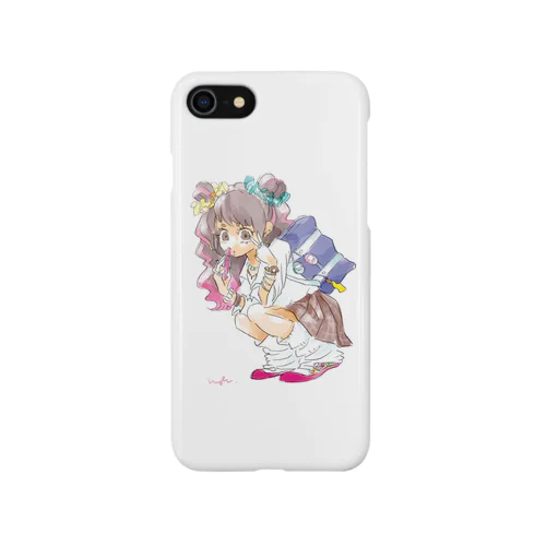 平成の女の子 iPhone Smartphone Case
