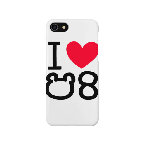 アイ ラブ クマバチ iPhone Smartphone Case