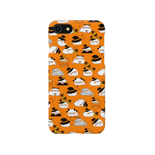 毒舌あざらし/ハロウィン総柄 iPhone Smartphone Case