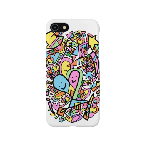 ハッピーday iPhone Smartphone Case
