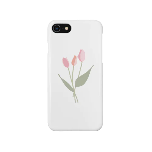pink tulip iPhone Smartphone Case