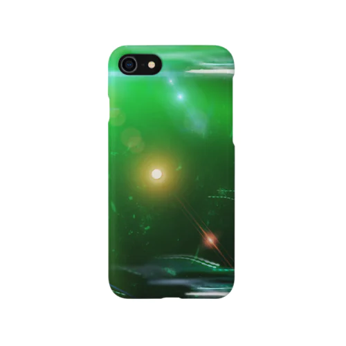 数秘&カラー (4グリーン) iPhone Smartphone Case