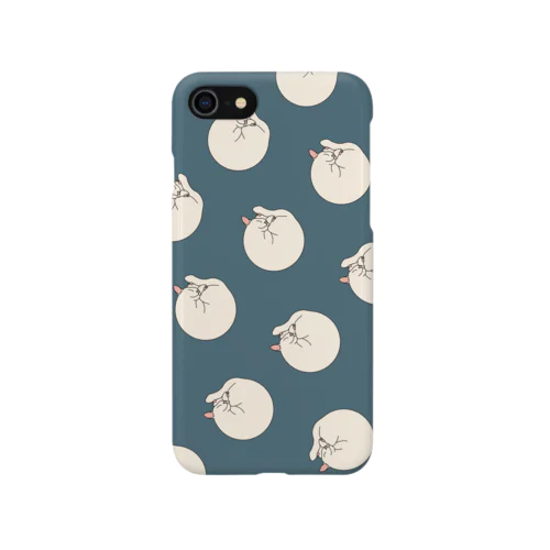 ねこドット iPhone Smartphone Case