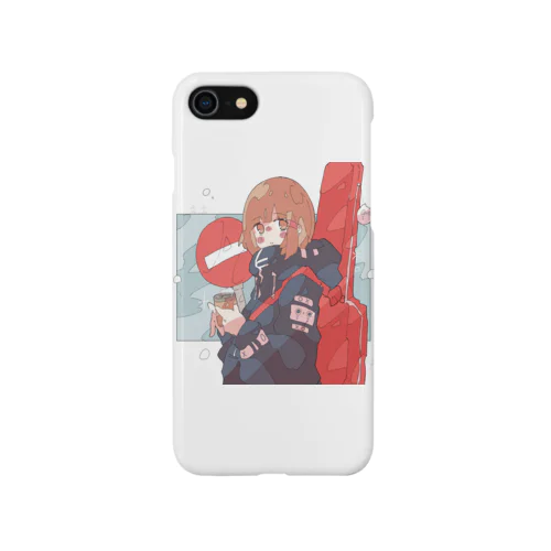 「雪が綺麗ですね。」 Smartphone Case