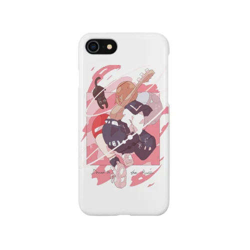 「音楽に溺れる。」茜色ver. Smartphone Case