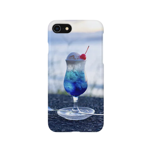 海色のクリームソーダ iPhone Smartphone Case