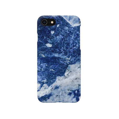 海色の結晶石 iPhone Smartphone Case