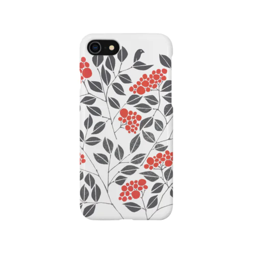 なんてんと小鳥 iPhone Smartphone Case