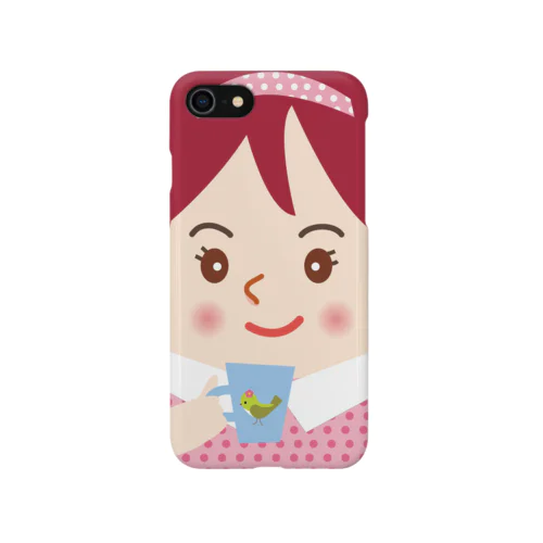 スマホに住んでるスマ子03 iPhone Smartphone Case