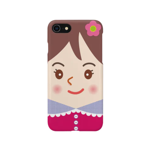 スマホに住んでるスマ子02 iPhone Smartphone Case