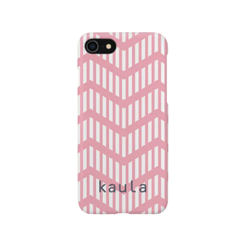 kaula_zigzag01(pink) iPhone Smartphone Case