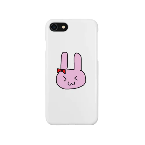 うさ丸太 iPhone Smartphone Case