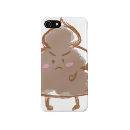 茶色の iPhone Smartphone Case