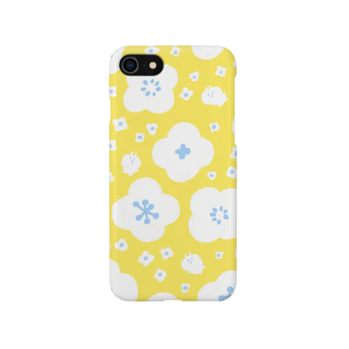 花畑-イエロー iPhone Smartphone Case