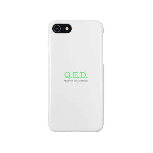 Q.E.D. iPhone Smartphone Case