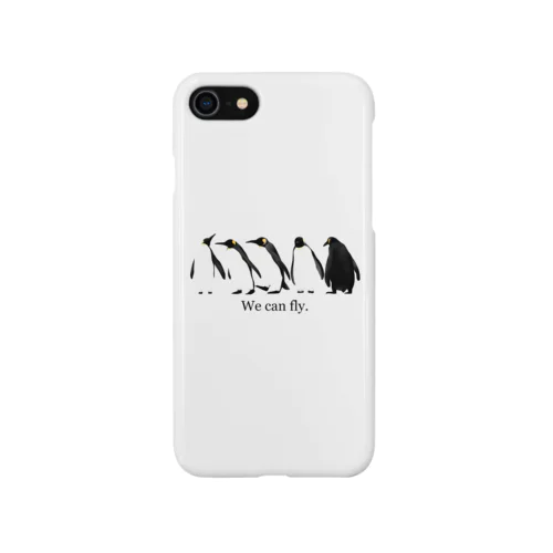 飛べると信じているペンギン Smartphone Case