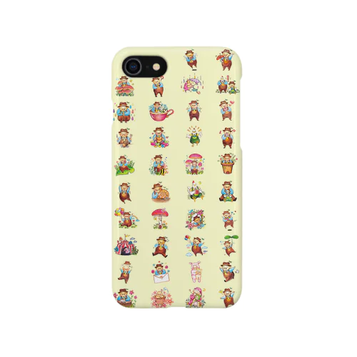 ＊じゃがいもおじさん黄色＊ iPhone Smartphone Case