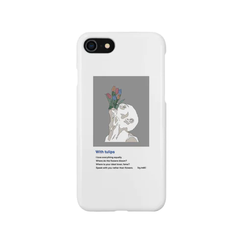 with tulips iPhone Smartphone Case