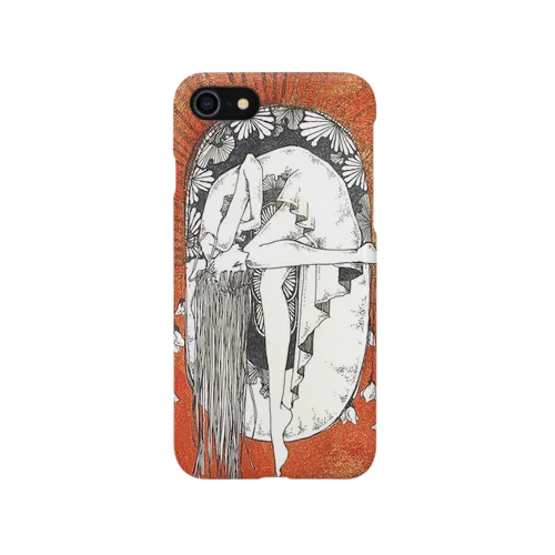 繭子 iPhone Smartphone Case