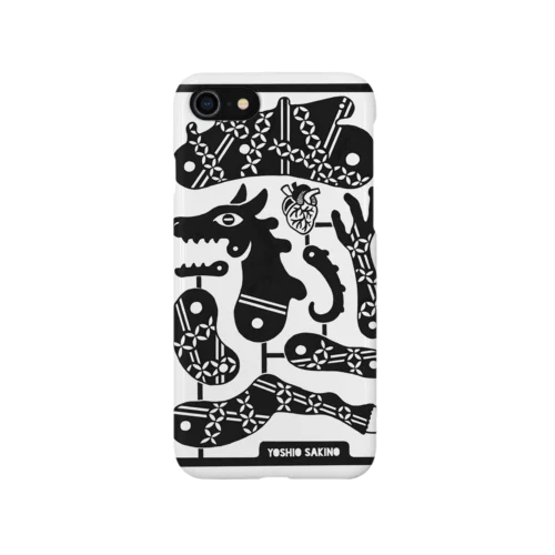 「心臓」 Smartphone Case