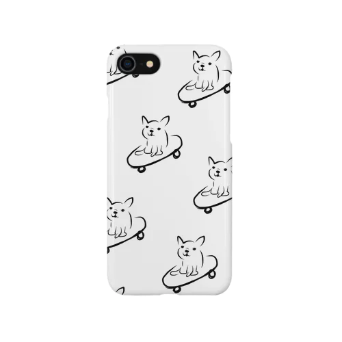 Skate board french bulldog　スケートボード　フレンチブルドッグ iPhone Smartphone Case