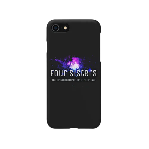 Four Sisters~Black~ iPhone Smartphone Case
