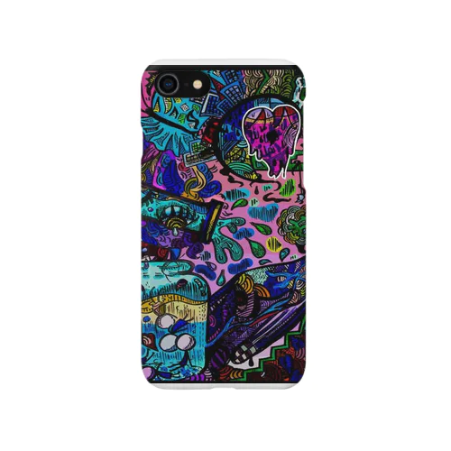 実験世界 iPhone Smartphone Case