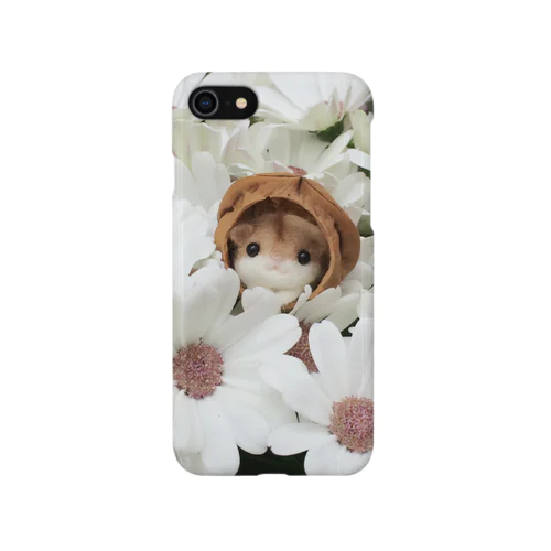 お花畑のカラハムちゃん iPhone Smartphone Case