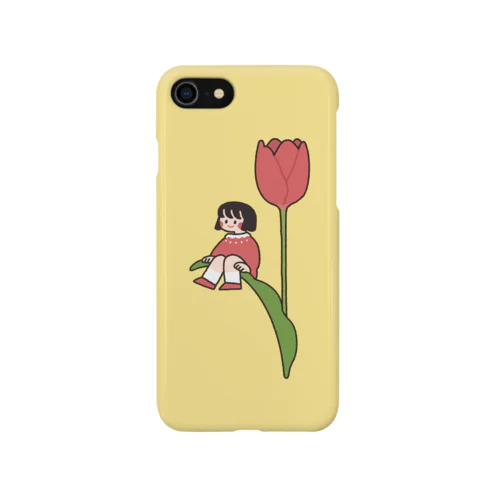 チューリップとおんなのこ(きいろ) Smartphone Case