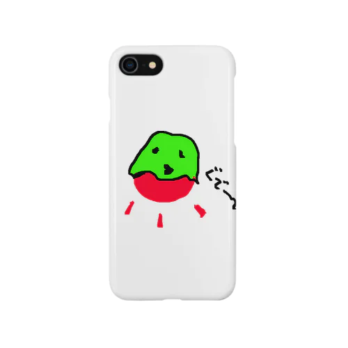 summer（さまー）in 太陽 iPhone Smartphone Case