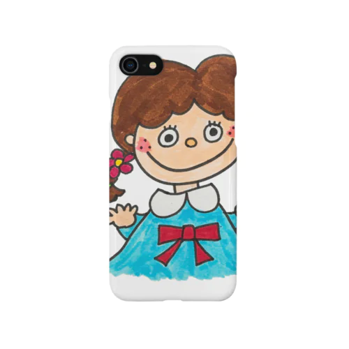 ぱちくりちゃん iPhone Smartphone Case