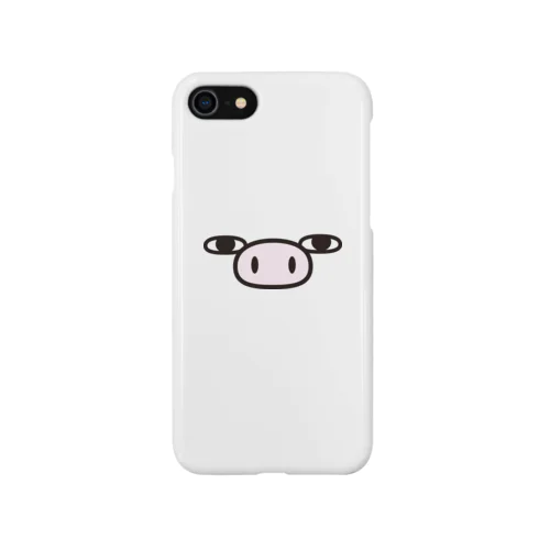 ぶた１００％ザフェイス iPhone Smartphone Case