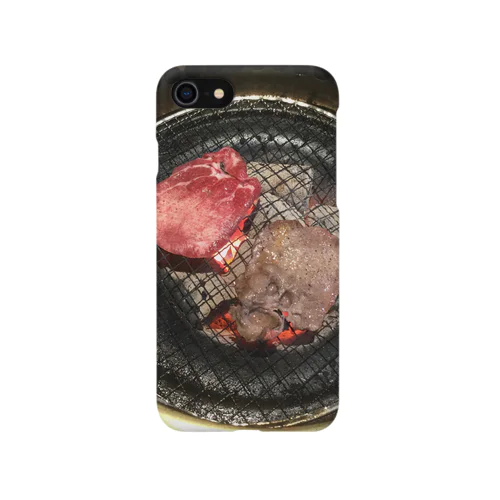 飯テログッズ1〜牛タン〜 iPhone Smartphone Case