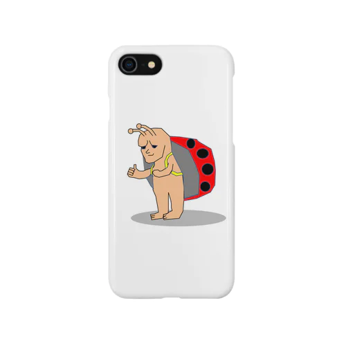 どうみても天道虫　ひとり iPhone Smartphone Case