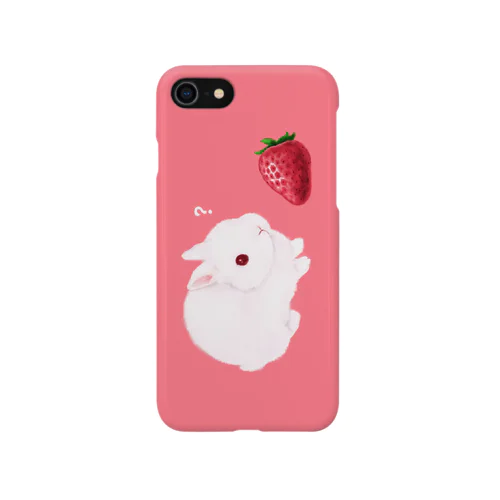 大イチゴとこうさぎ Smartphone Case