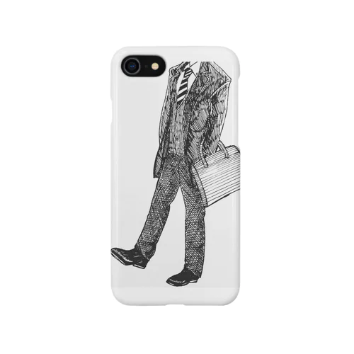 スーツ男 iPhone Smartphone Case