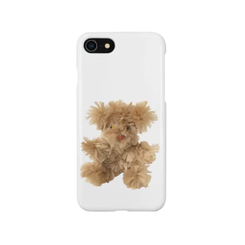手づくりクマ　ベージュ iPhone Smartphone Case