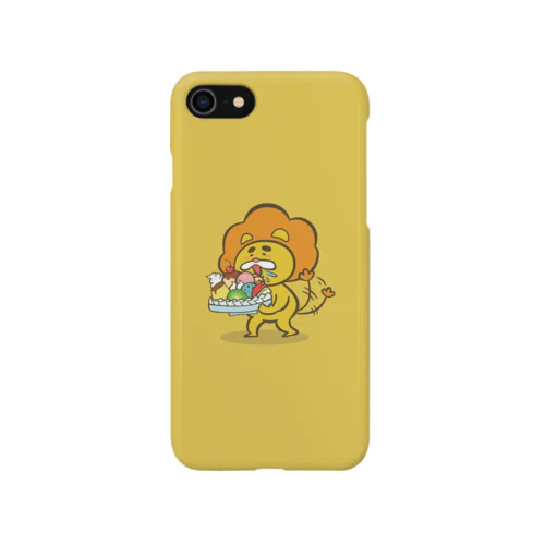 早く食べたい甘口ライオン iPhone Smartphone Case